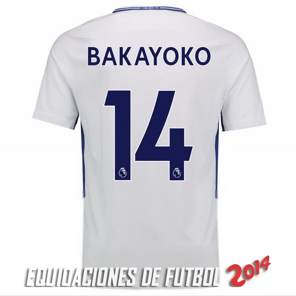Bakayoko de Camiseta Del Chelsea Segunda Equipacion 2017/2018
