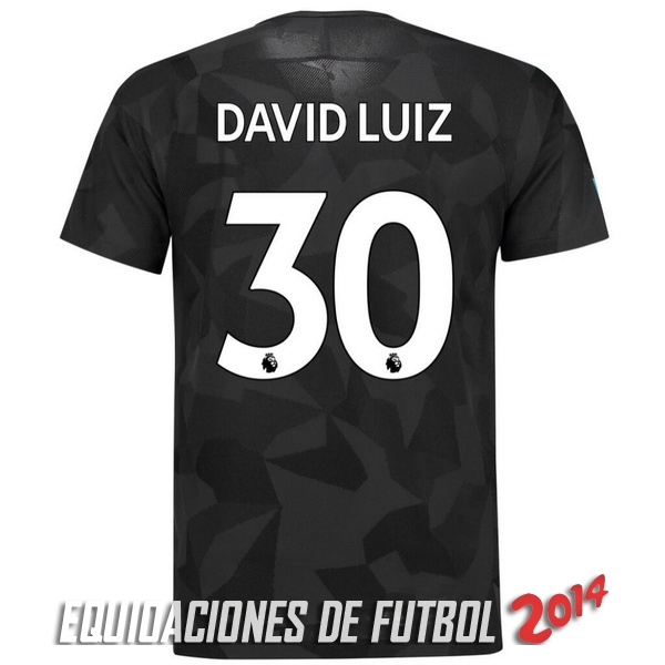 David Luiz de Camiseta Del Chelsea Tercera Equipacion 2017/2018
