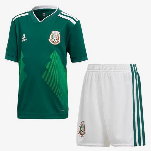 Camiseta Del Conjunto Completo Mexico Nino Primera Equipacion 2018