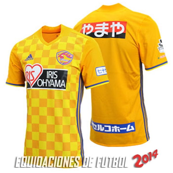 Camiseta Del Sendai Vegalta Primera 2017/2018 Camiseta Del Sendai Vegalta Primera 2017/2018