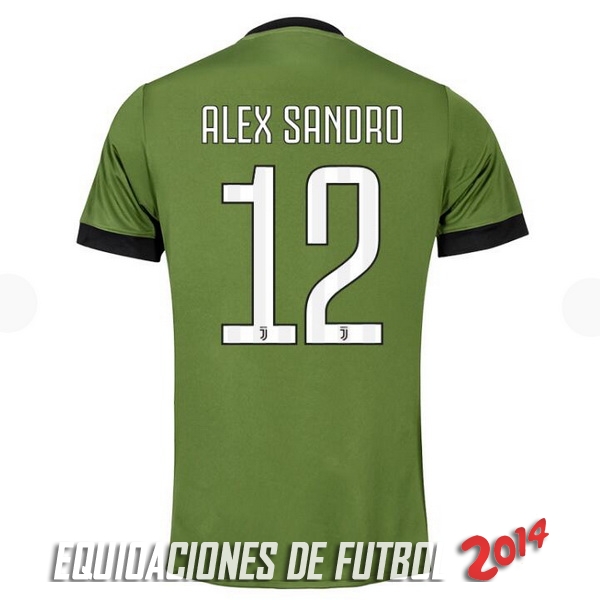 Alex Sangro de Camiseta Del Juventus Tercera Equipacion 2017/2018