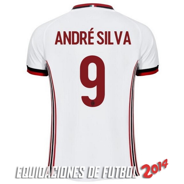 Andre Silva de Camiseta Del AC Milan Segunda Equipacion 2017/2018