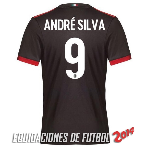 Andre Silva de Camiseta Del AC Milan Tercera Equipacion 2017/2018