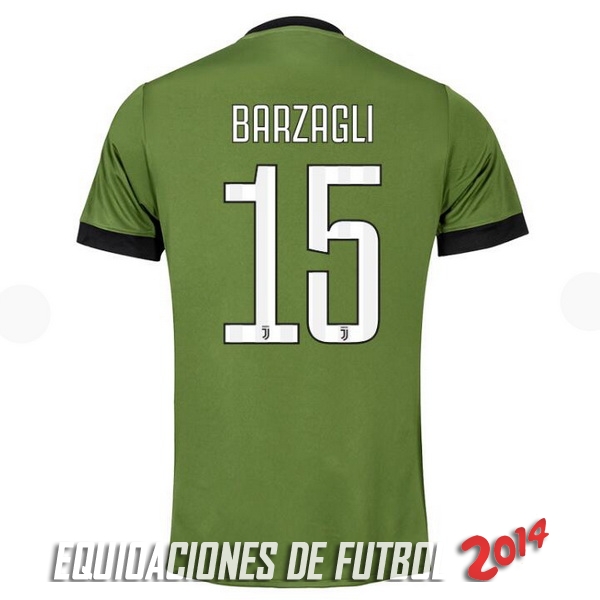 Barzagli de Camiseta Del Juventus Tercera Equipacion 2017/2018