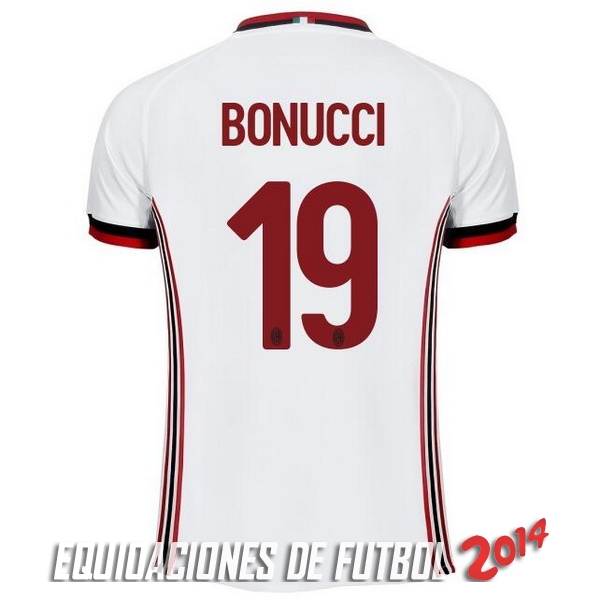 Bonucci de Camiseta Del AC Milan Segunda Equipacion 2017/2018
