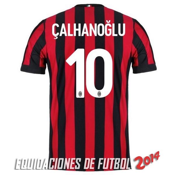 Calhanoglu de Camiseta Del AC Milan Primera Equipacion 2017/2018