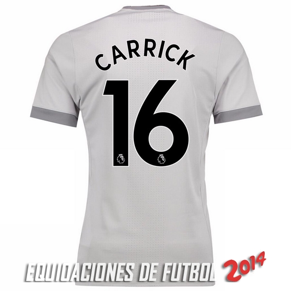 Carrick de Camiseta Del Manchester United Tercera Equipacion 2017/2018