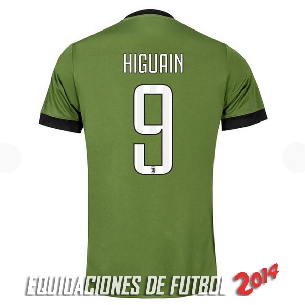 Higuain de Camiseta Del Juventus Tercera Equipacion 2017/2018