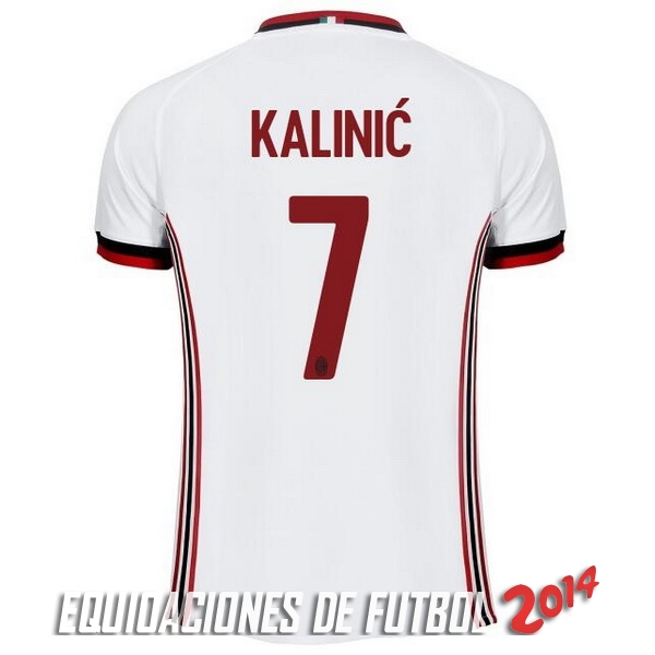 Kalinic de Camiseta Del AC Milan Segunda Equipacion 2017/2018