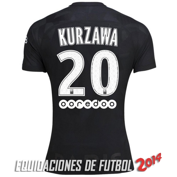 Kurzawa De Camiseta Del PSG Tercera 2017/2018