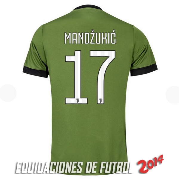 Mandzukic de Camiseta Del Juventus Tercera Equipacion 2017/2018