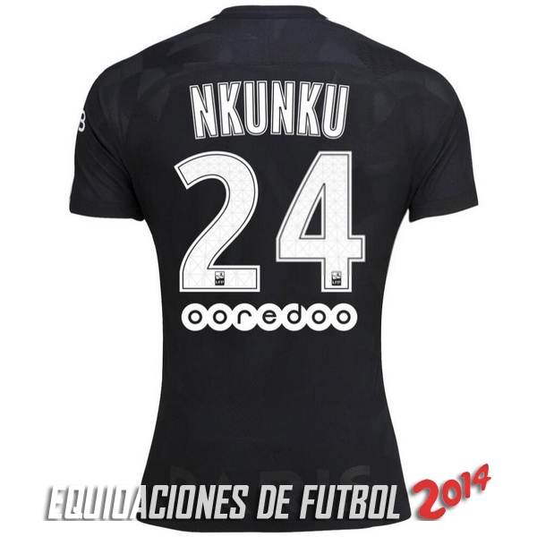 Nkunku De Camiseta Del PSG Tercera 2017/2018