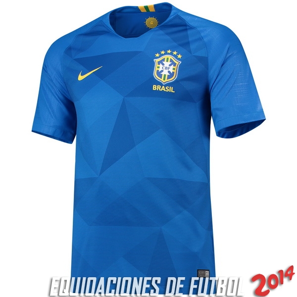 Tailandia Camiseta De Brasil de la Seleccion Segunda 2018