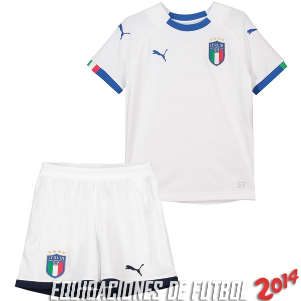 Camiseta Del Conjunto Completo Italia Nino Segunda Equipacion 2018