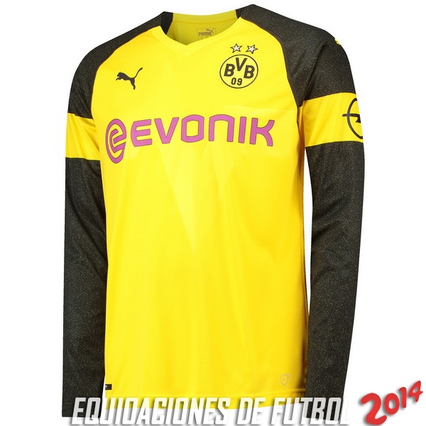 Camiseta Del Borussia Dortmund Manga Larga Primera 2018/2019