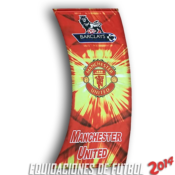 Futbol Bandera de Manchester United 2018 Rojo