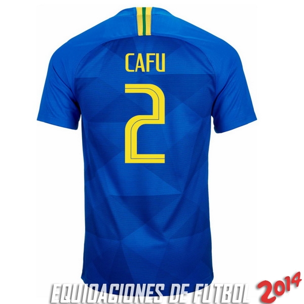 Cafu Camiseta De Brasil de la Seleccion Segunda 2018