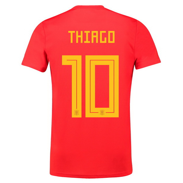 Thiago Camiseta De Espana de la Seleccion Primera 2018