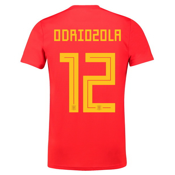 Odriozola Camiseta De Espana de la Seleccion Primera 2018