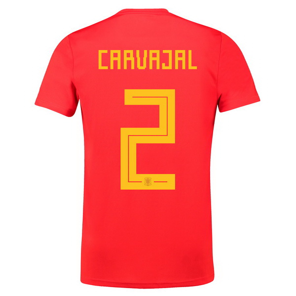 Carvajal Camiseta De Espana de la Seleccion Primera 2018
