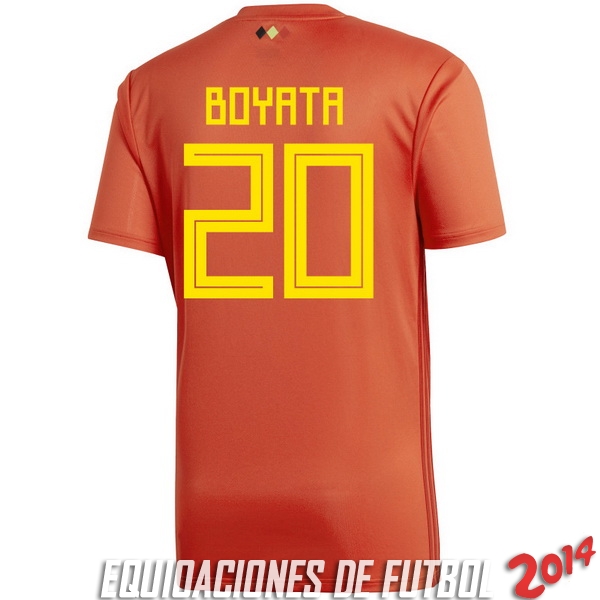 Boyata de Camiseta Del Belgica Primera Equipacion 2018