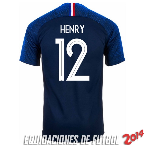 Henry Camiseta De Francia de la Seleccion Primera 2018