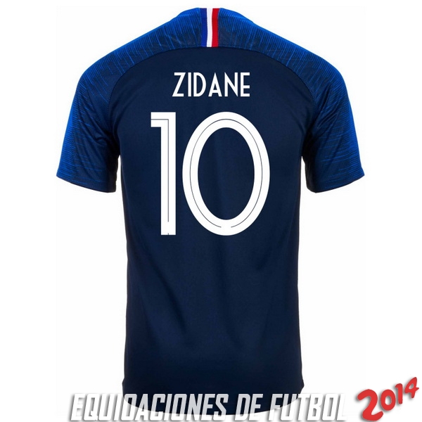 Zidane Camiseta De Francia de la Seleccion Primera 2018