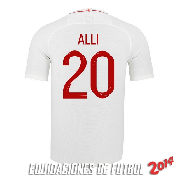 Alli Camiseta De Inglaterra de la Seleccion Primera 2018