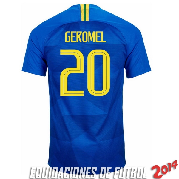 Geromel Camiseta De Brasil de la Seleccion Segunda 2018