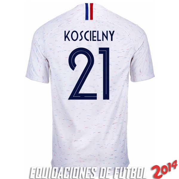 Koscielny Camiseta De Francia de la Seleccion Segunda 2018