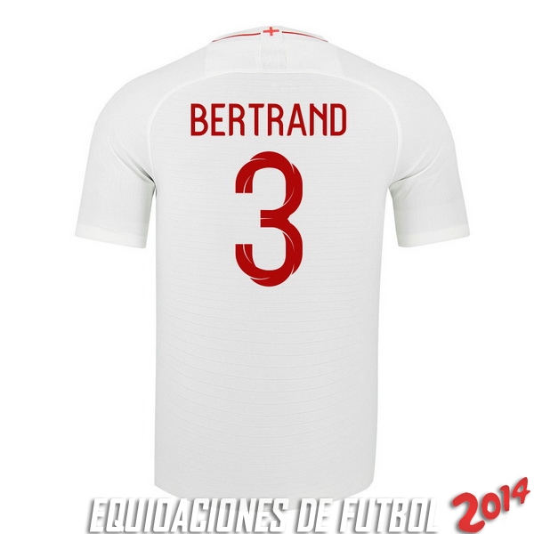 Bertrand Camiseta De Inglaterra de la Seleccion Primera 2018