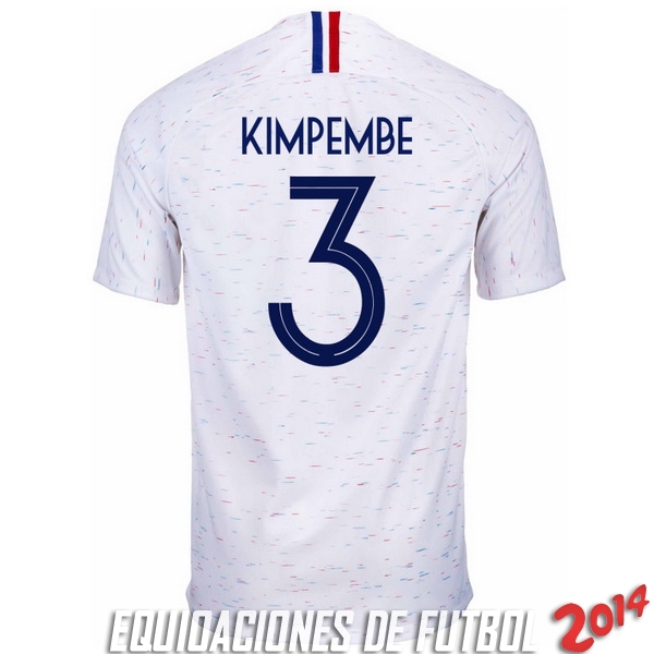 Kimpembe Camiseta De Francia de la Seleccion Segunda 2018