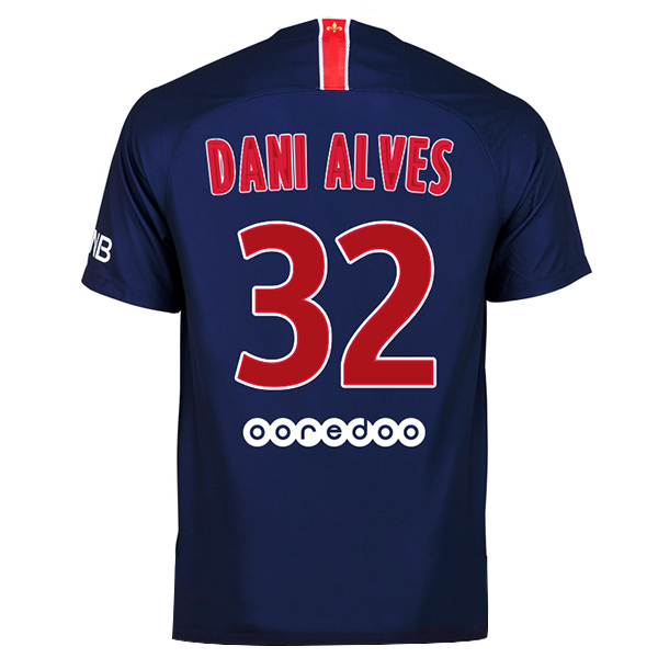 Dani Alves De Camiseta Del PSG Primera 2018/2019