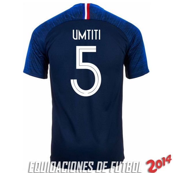Umtiti Camiseta De Francia de la Seleccion Primera 2018