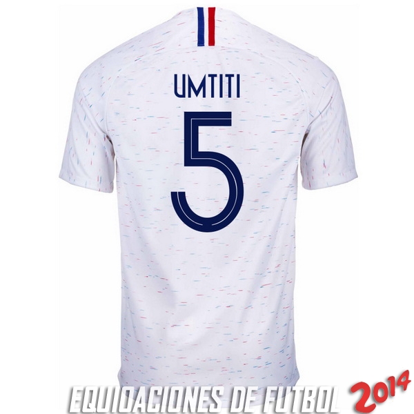 Umtiti Camiseta De Francia de la Seleccion Segunda 2018