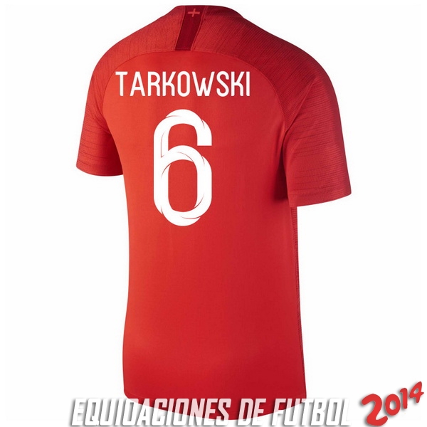 Tarkowski Camiseta De Inglaterra de la Seleccion Segunda 2018