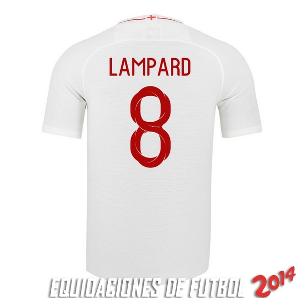 Lampard Camiseta De Inglaterra de la Seleccion Primera 2018