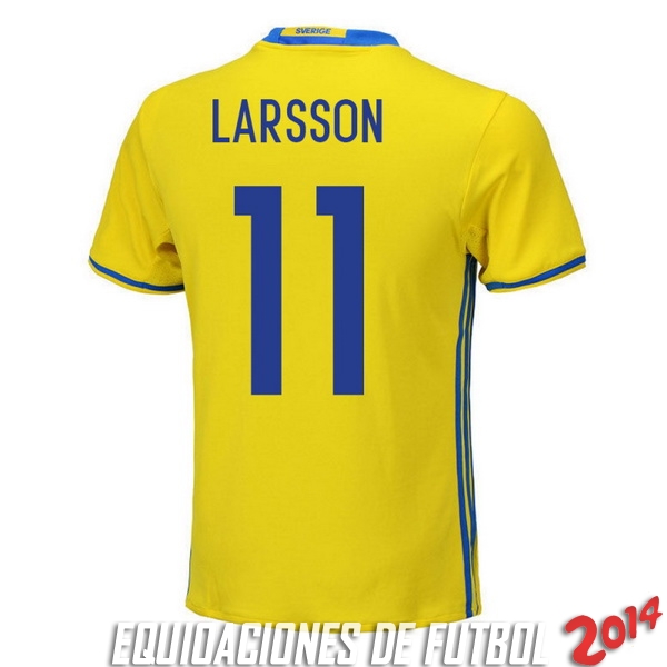 Larsson Camiseta De Suecia de la Seleccion Primera 2018