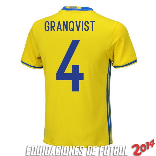 Granqvist Camiseta De Suecia de la Seleccion Primera 2018