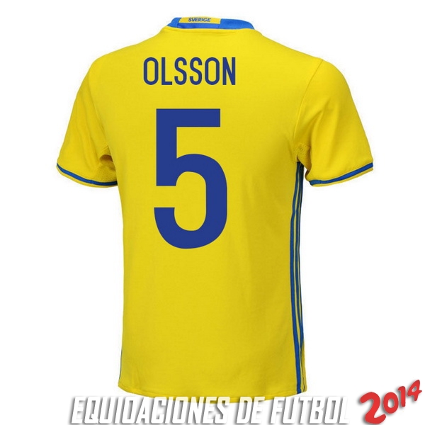 Olsson Camiseta De Suecia de la Seleccion Primera 2018