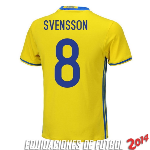 Svensson Camiseta De Suecia de la Seleccion Primera 2018