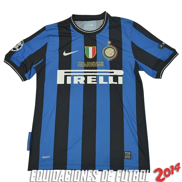 Camiseta De Inter Milan Retro Primera 2010