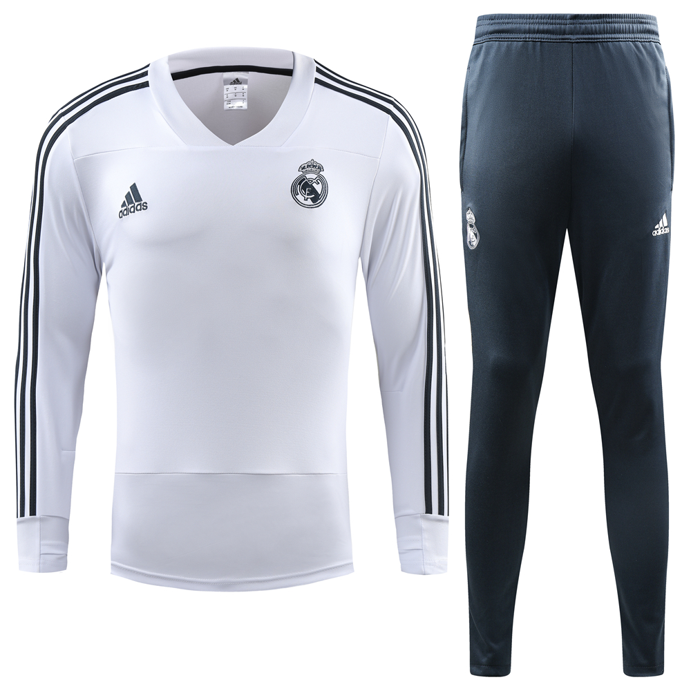 Chandal Real Madrid Blanco 2018/2019 Chandal Real Madrid Blanco 2018/2019