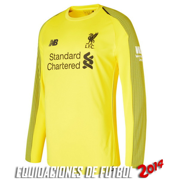 Camiseta Del Liverpool Manga Larga Portero Primera 2018/2019