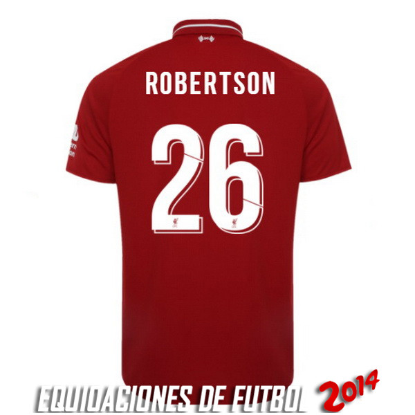 Robertson de Camiseta De Liverpool de la Seleccion Primera 2018/2019