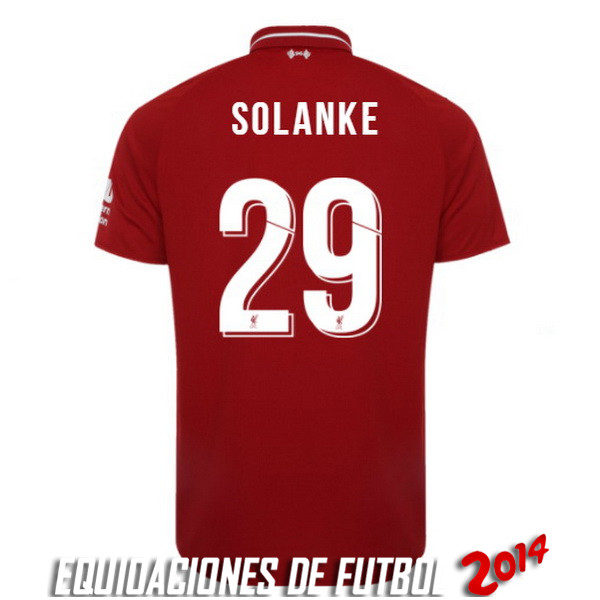 Solanke de Camiseta De Liverpool de la Seleccion Primera 2018/2019