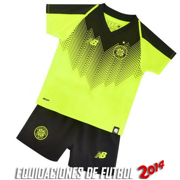 Camiseta Del Conjunto Completo Celtic Nino Tercera 2018/2019