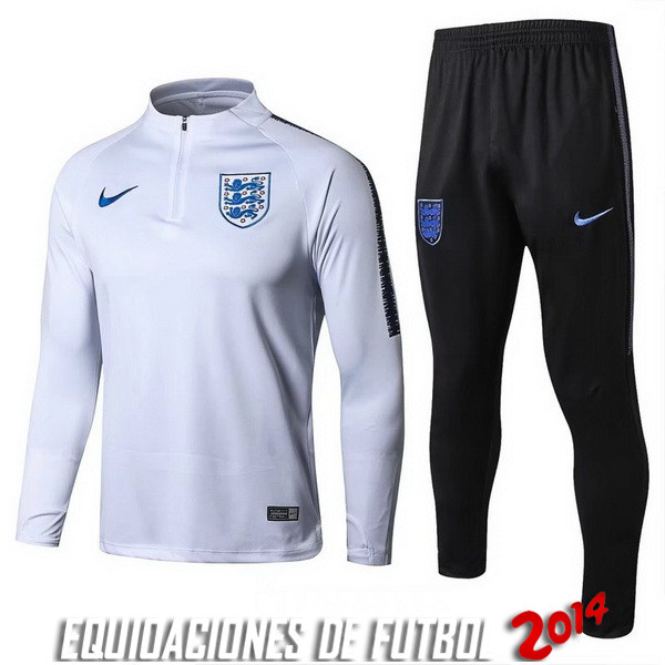 Chandal Ninos Inglaterra Blanco 2018