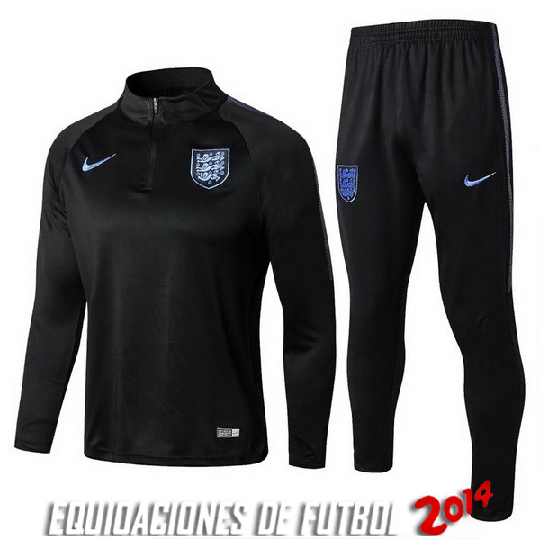 Chandal Ninos Inglaterra Negro 2018