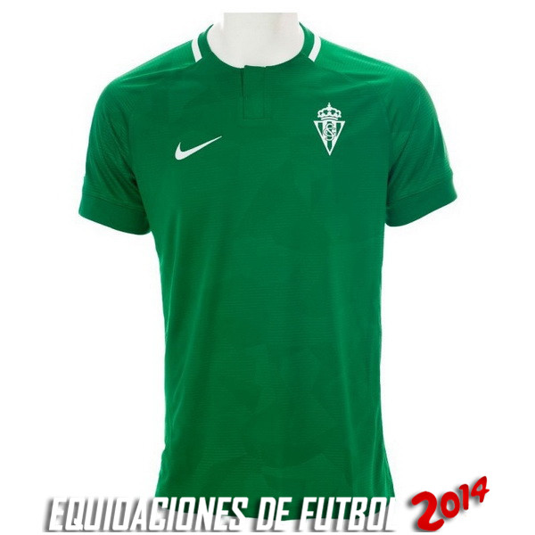 Camiseta Del Sporting Gijon Segunda Equipacion 2018/2019